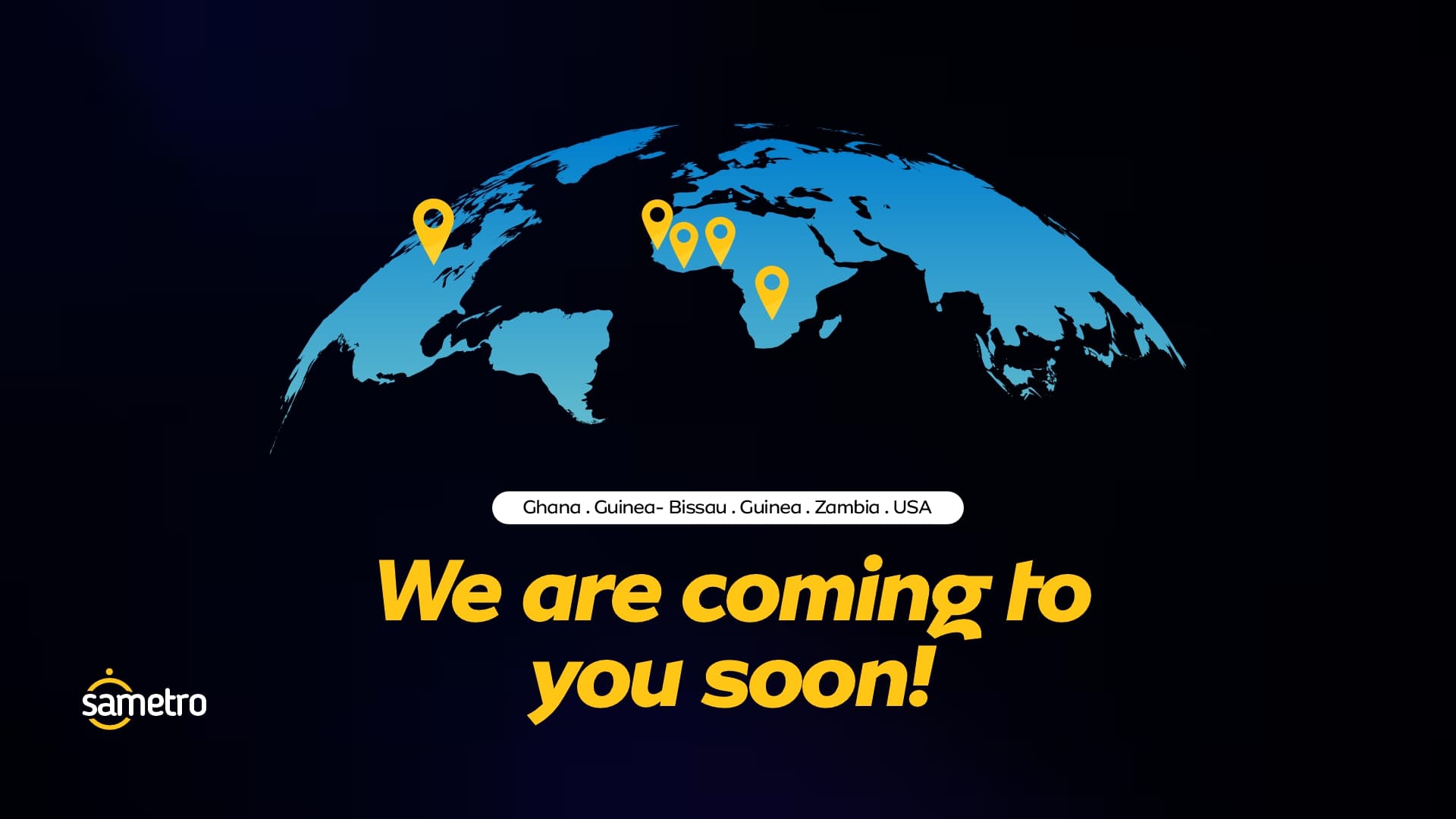 africa map with the subsidiaries